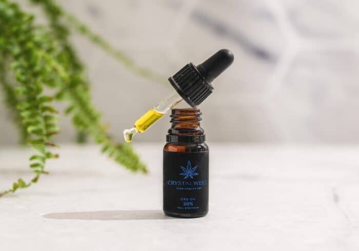 cbd oil that's used for wellness because of its non addictive properties