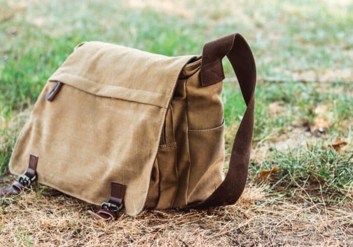 bag made with hemp fabric